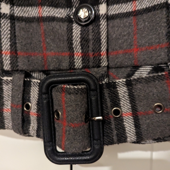 Women's cropped belted waist jacket - Picture 5 of 7